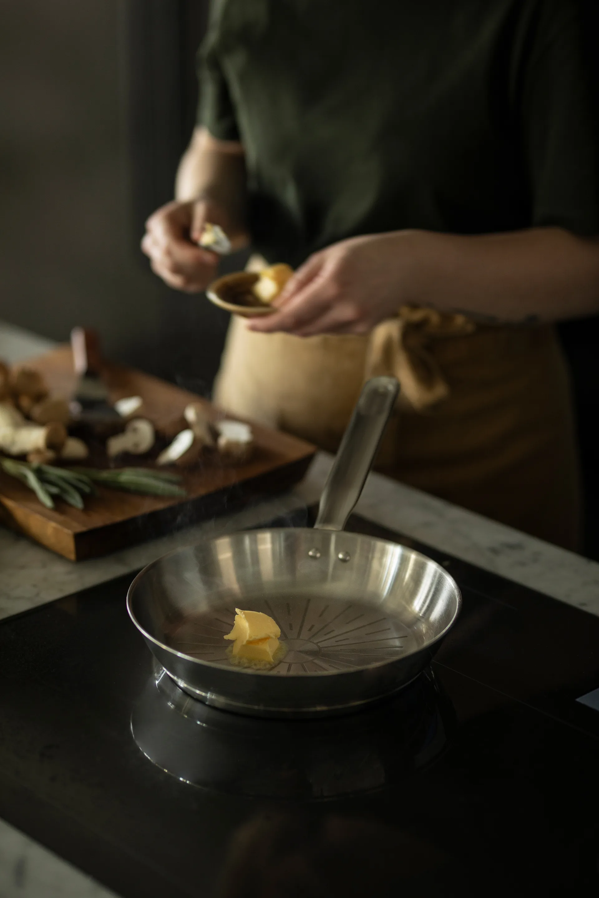 All Steel Pure stekepannesett, 2 deler Fiskars