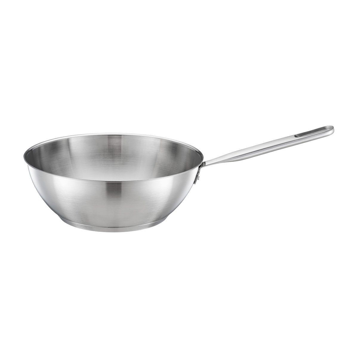 Fiskars All Steel Pure wokpanne 28 cm | Skandinavisk Design | Wokpanner | Sølv