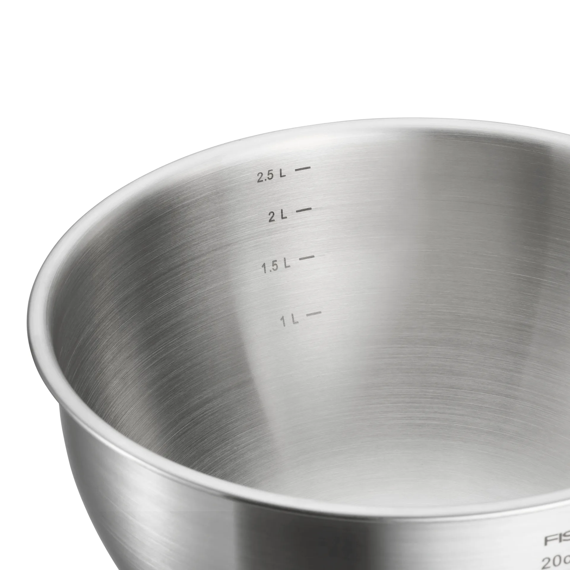 Functional Form bakebolle, Rustfritt stål, 2,5 l Fiskars