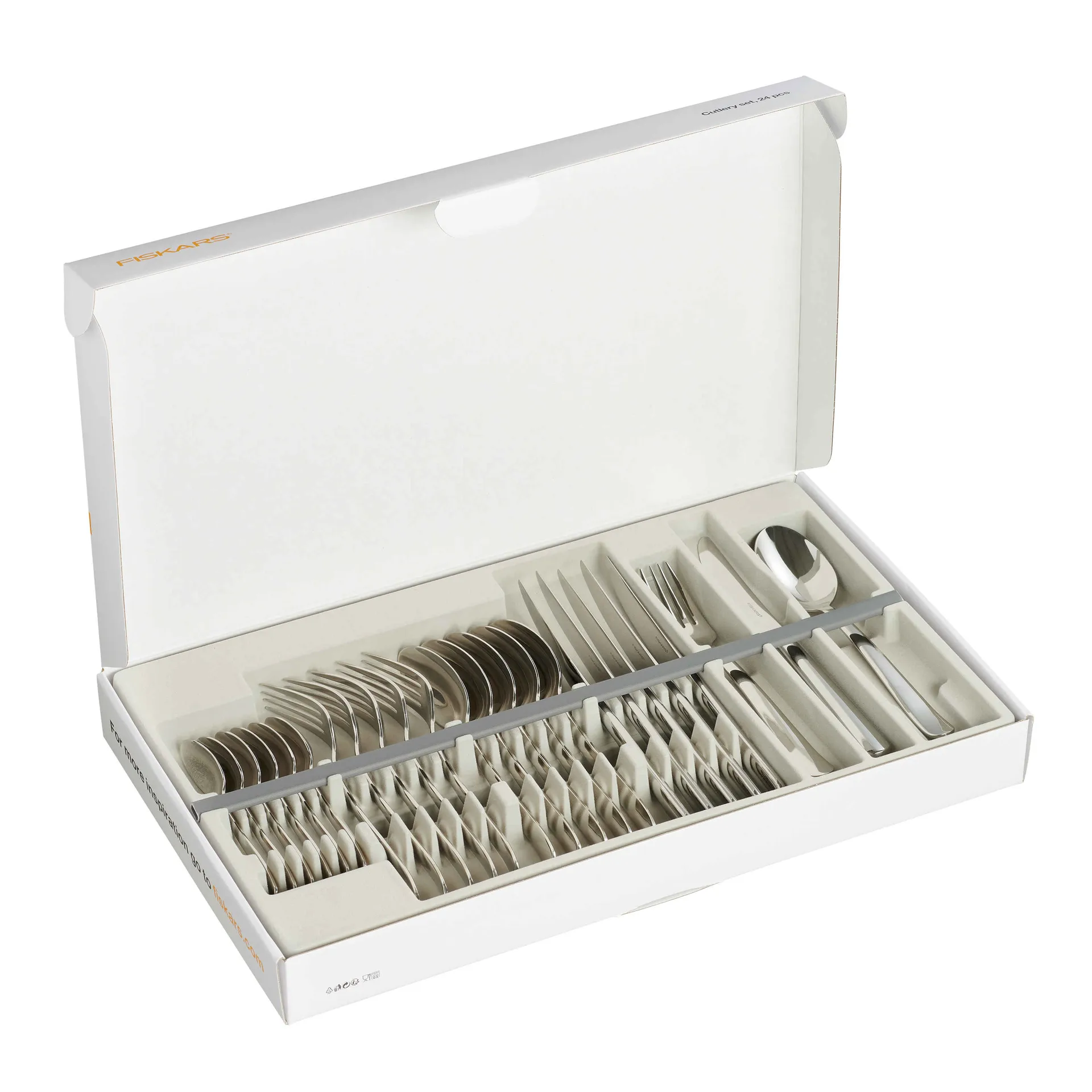 Functional Form bestikksett blankt, 24 deler Fiskars