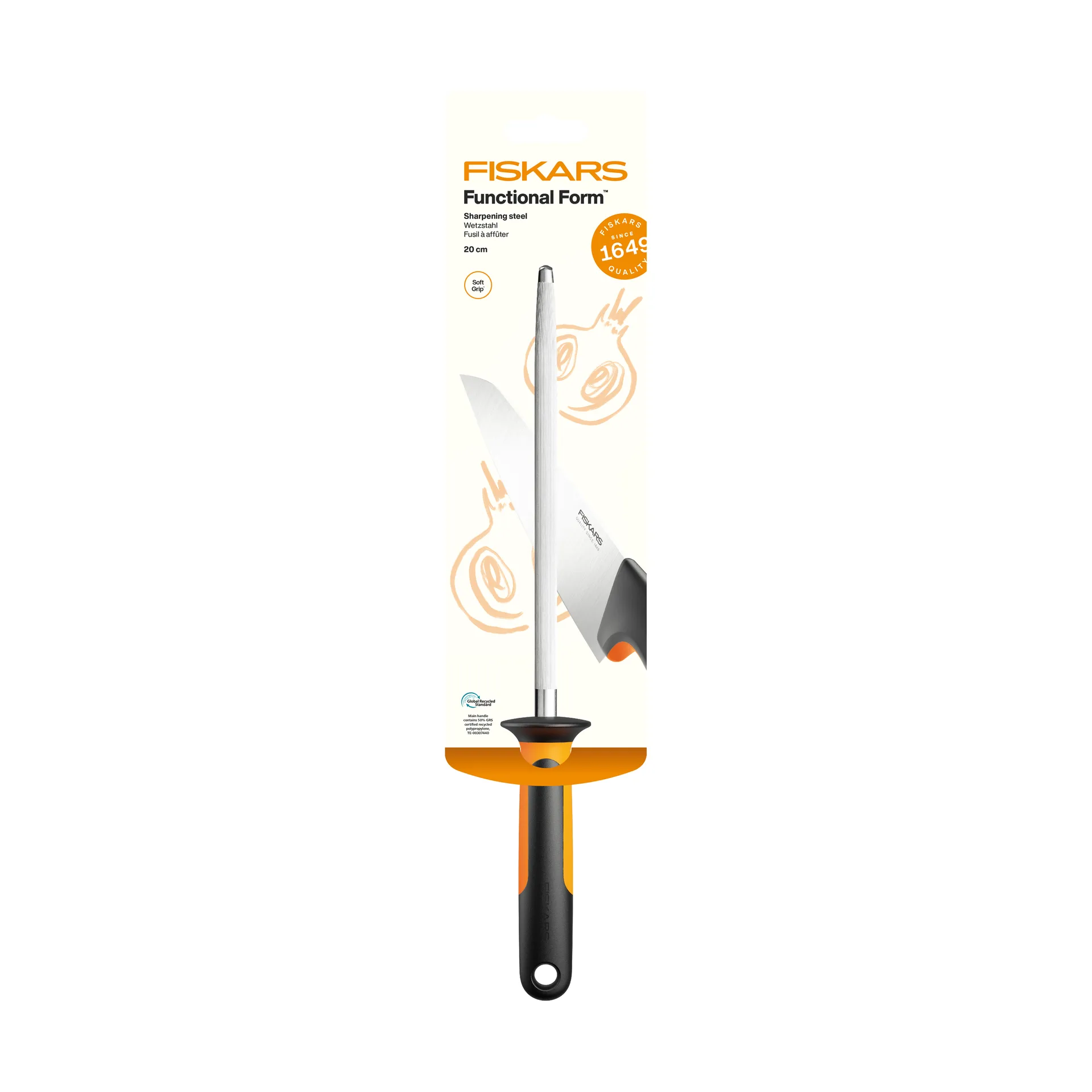 Fiskars Functional Form brynestål Rustfritt stål