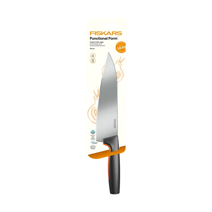 Functional Form kokkekniv - Stor, rustfritt stål - Fiskars