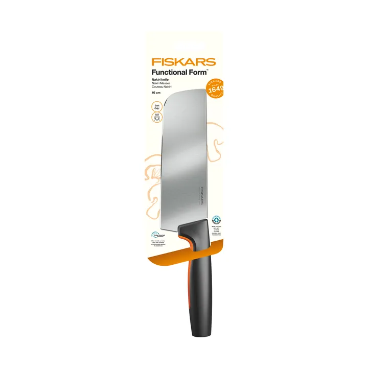 Functional Form nakiri-kniv - Rustfritt stål - Fiskars