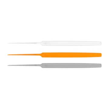 Functional Form smørkniver 3-pakning - Grå-oransje-hvit - Fiskars