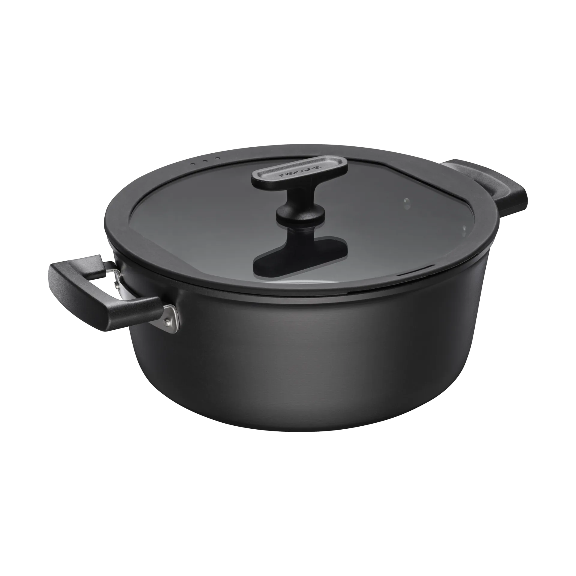 Hard Face gryte med lokk Ceratec Superior, 5 L Fiskars