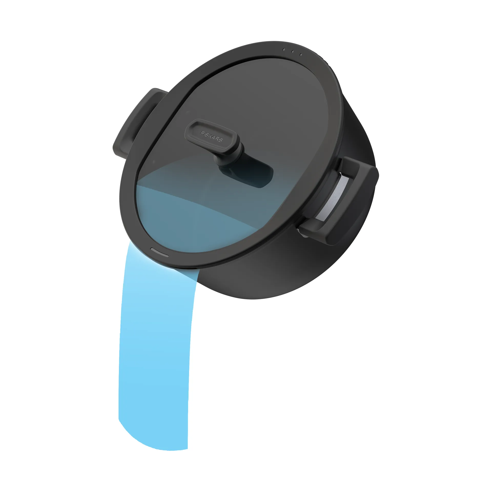 Hard Face gryte med lokk Ceratec Superior, 5 L Fiskars