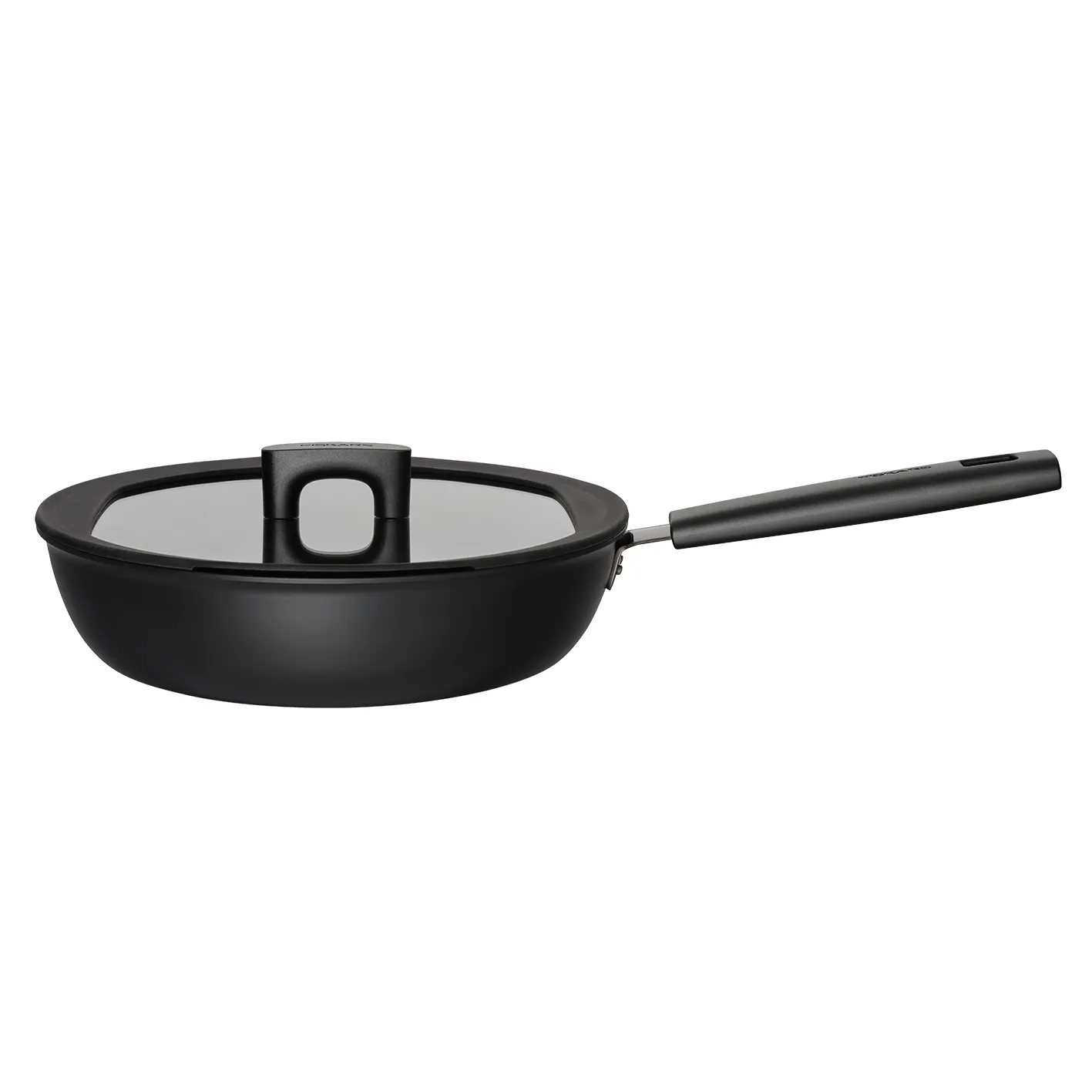 Hard Face kasserolle med lokk, 28 cm Fiskars