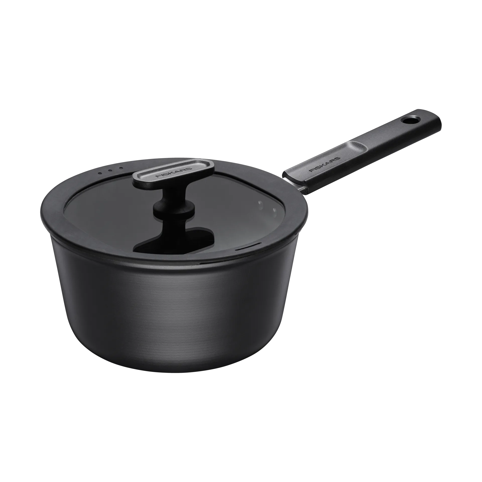 Hard Face kasserolle med lokk Ceratec Superior, 2,5 L Fiskars