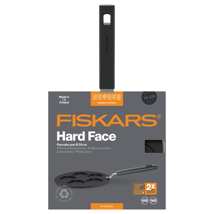 Hard Face lappepanne - 24 cm - Fiskars