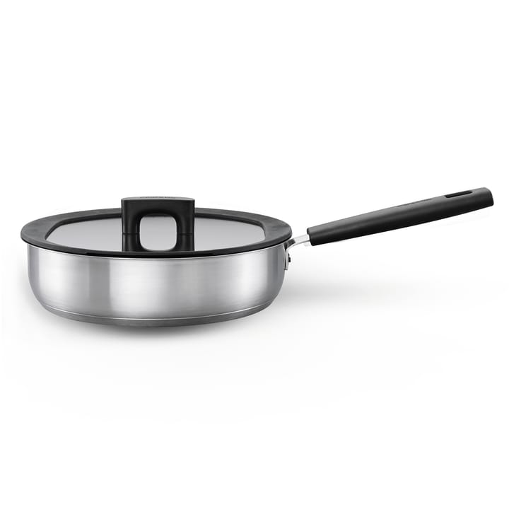 Hard Face Steel kasserolle med lokk, 26 cm Fiskars