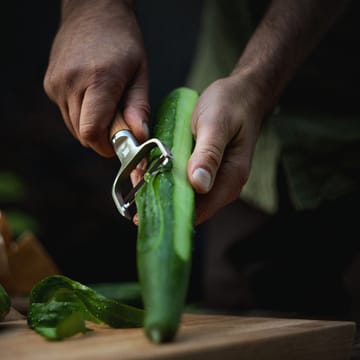 Norden grønnsaksskreller Y-form  - Rustfritt stål-bjørk - Fiskars