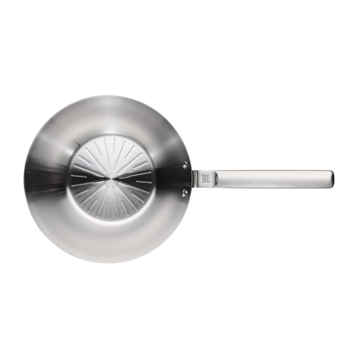 Norden Steel wokpanne rustfritt stål ubelagt - Ø 28 cm - Fiskars