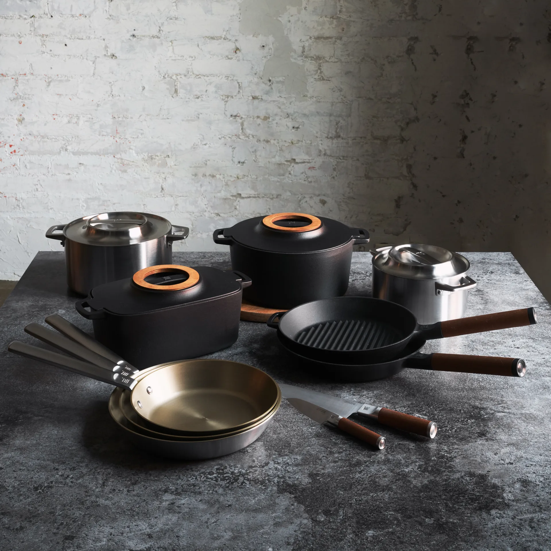 Norden stekepanne rustfritt stål, 28 cm Fiskars