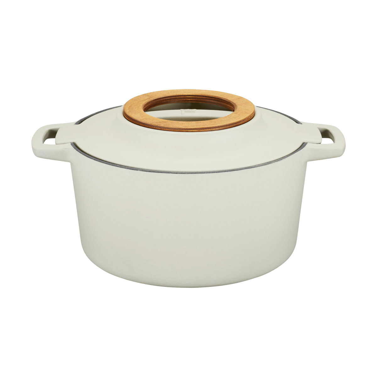 Fiskars Norden stpejern gryte bjrk 4 l | Skandinavisk Design | Gryter | Beige
