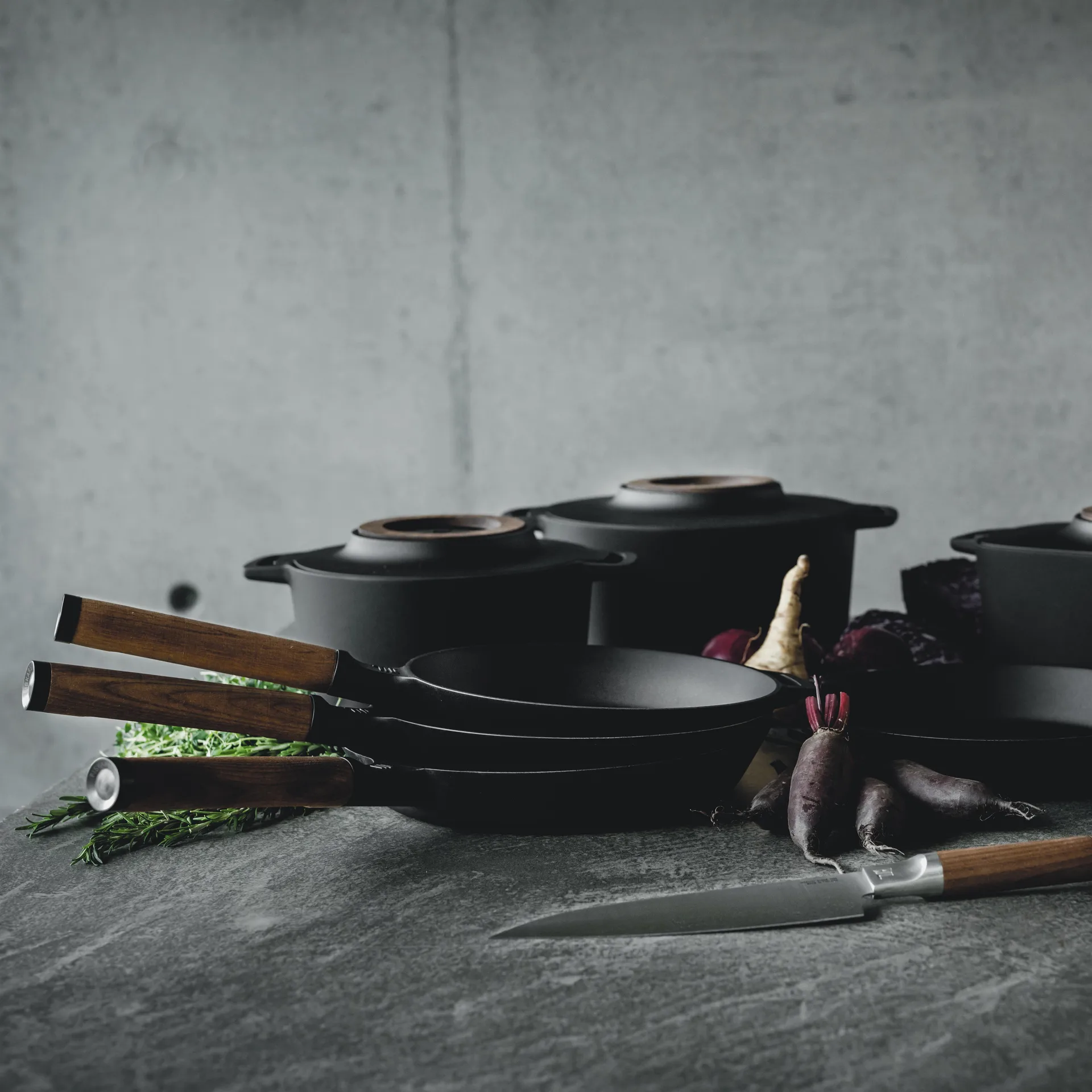 Norden støpejernspanne, 26 cm Fiskars