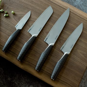 Titanium santokukniv 16 cm - Svart - Fiskars