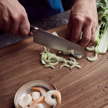 Titanium santokukniv 16 cm - Svart - Fiskars