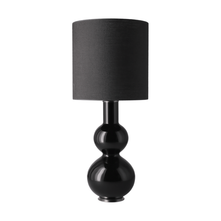 Augusta bordlampe svart lampefot - Lino Negro M - Flavia Lamps