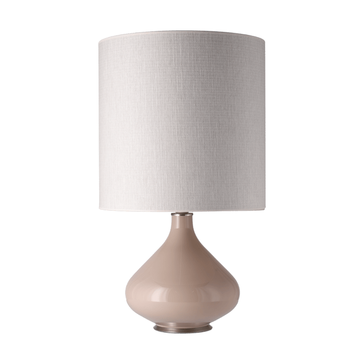 Flavia bordlampe beige lampefot - Babel Beige M - Flavia Lamps