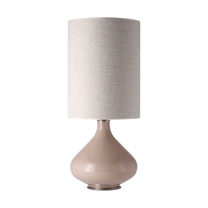 Flavia bordlampe beige lampefot - London Beige L - Flavia Lamps