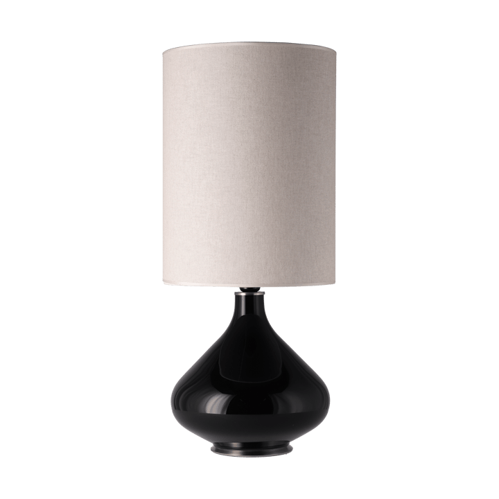Flavia bordlampe svart lampefot - Milano Tostado L - Flavia Lamps