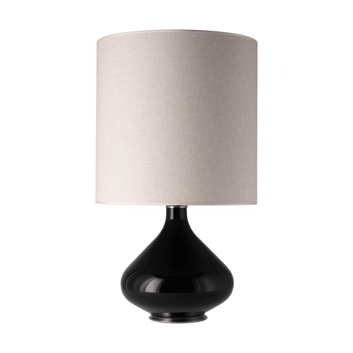 Flavia bordlampe svart lampefot - Milano Tostado M - Flavia Lamps
