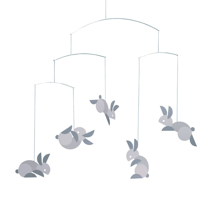 Circular bunnies uro - multi - Flensted Mobiles