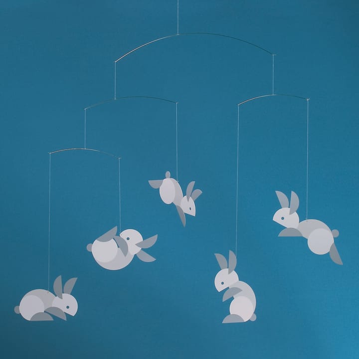 Circular bunnies uro - multi - Flensted Mobiles