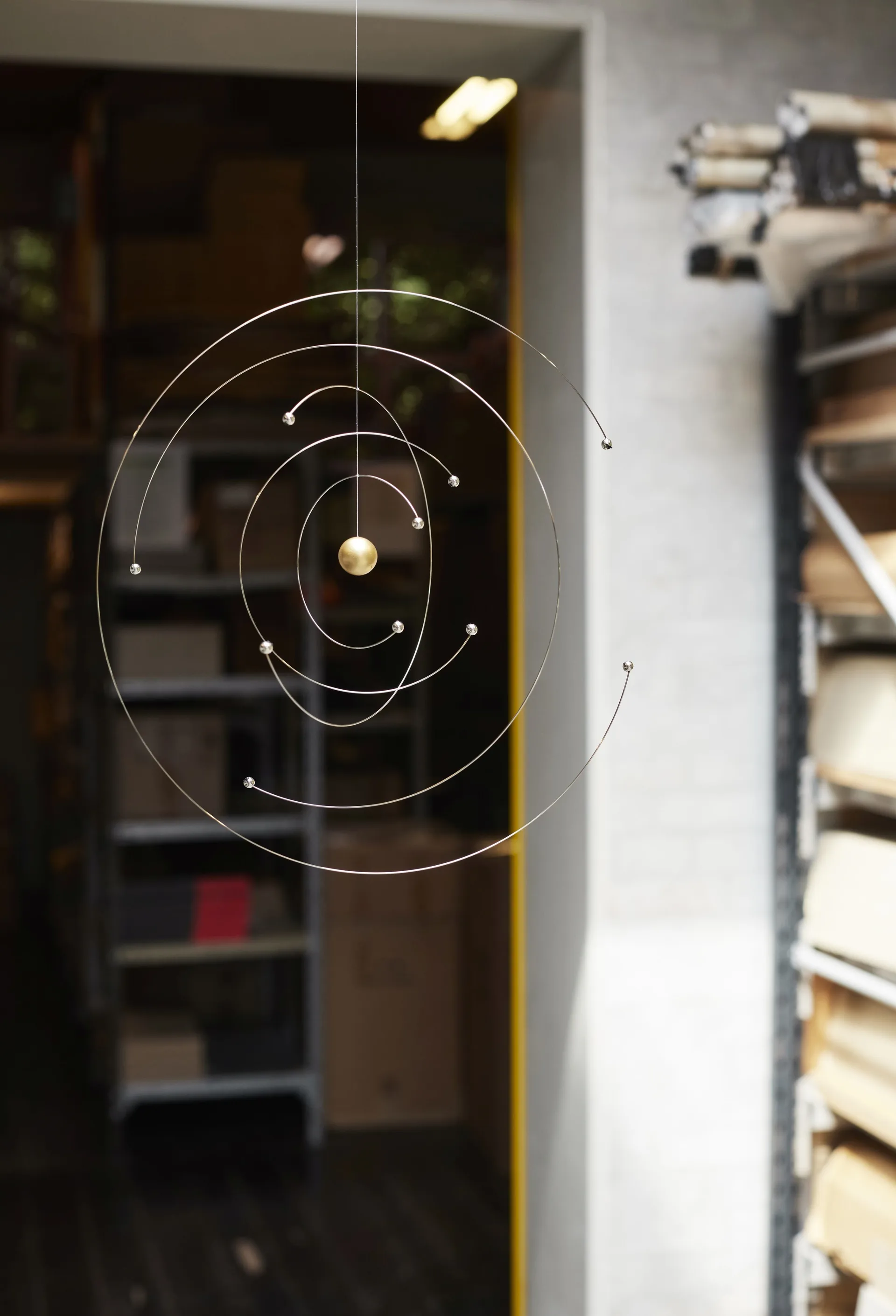 Niels Bohr Atom Model uro, multi Flensted Mobiles