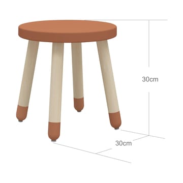 Dots krakk 30 cm - Rose - FLEXA