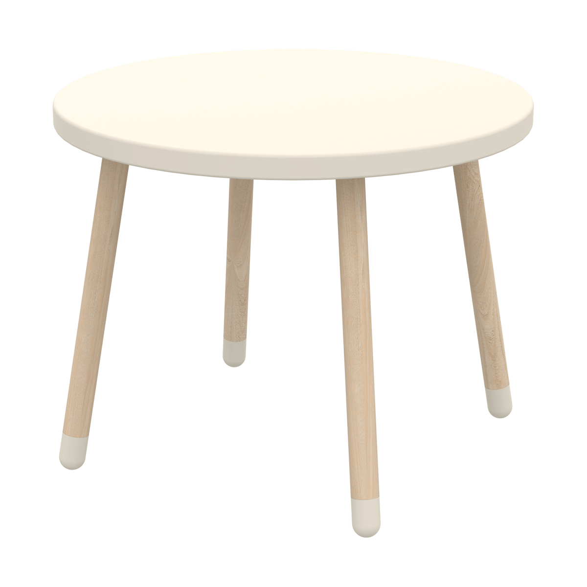 FLEXA Dots lekebord Ø60 cm Cream