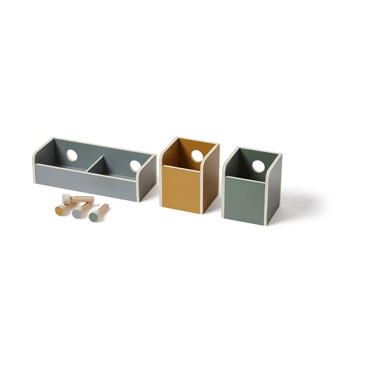 Play oppbevaringssett 3 deler, Multi FLEXA