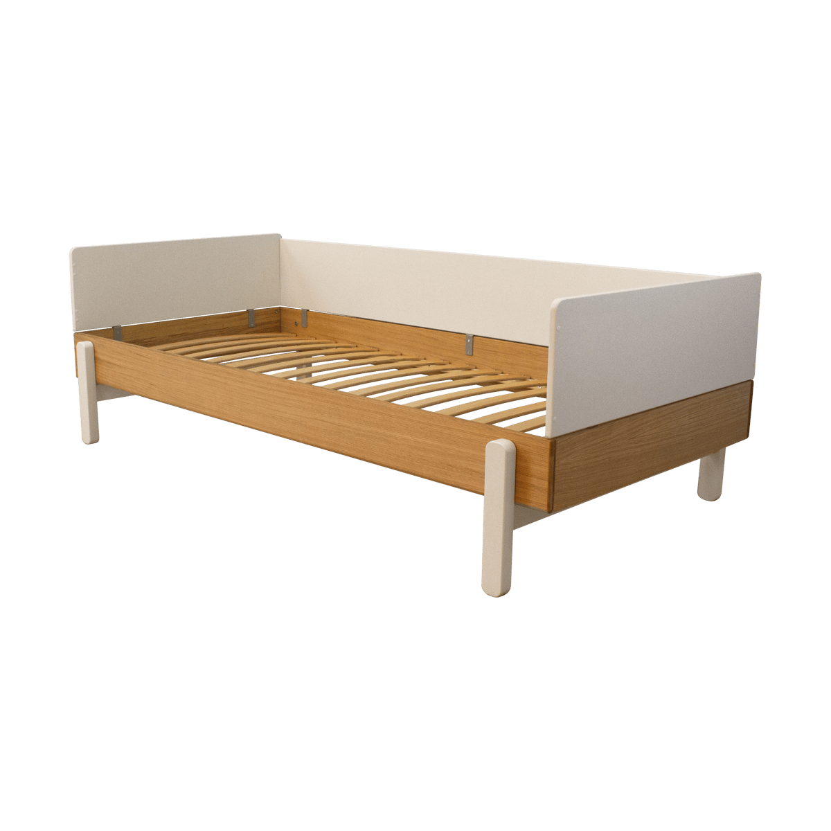 FLEXA Popsicle dagseng Eik-Cream | Skandinavisk Design | Sovesofaer | Beige