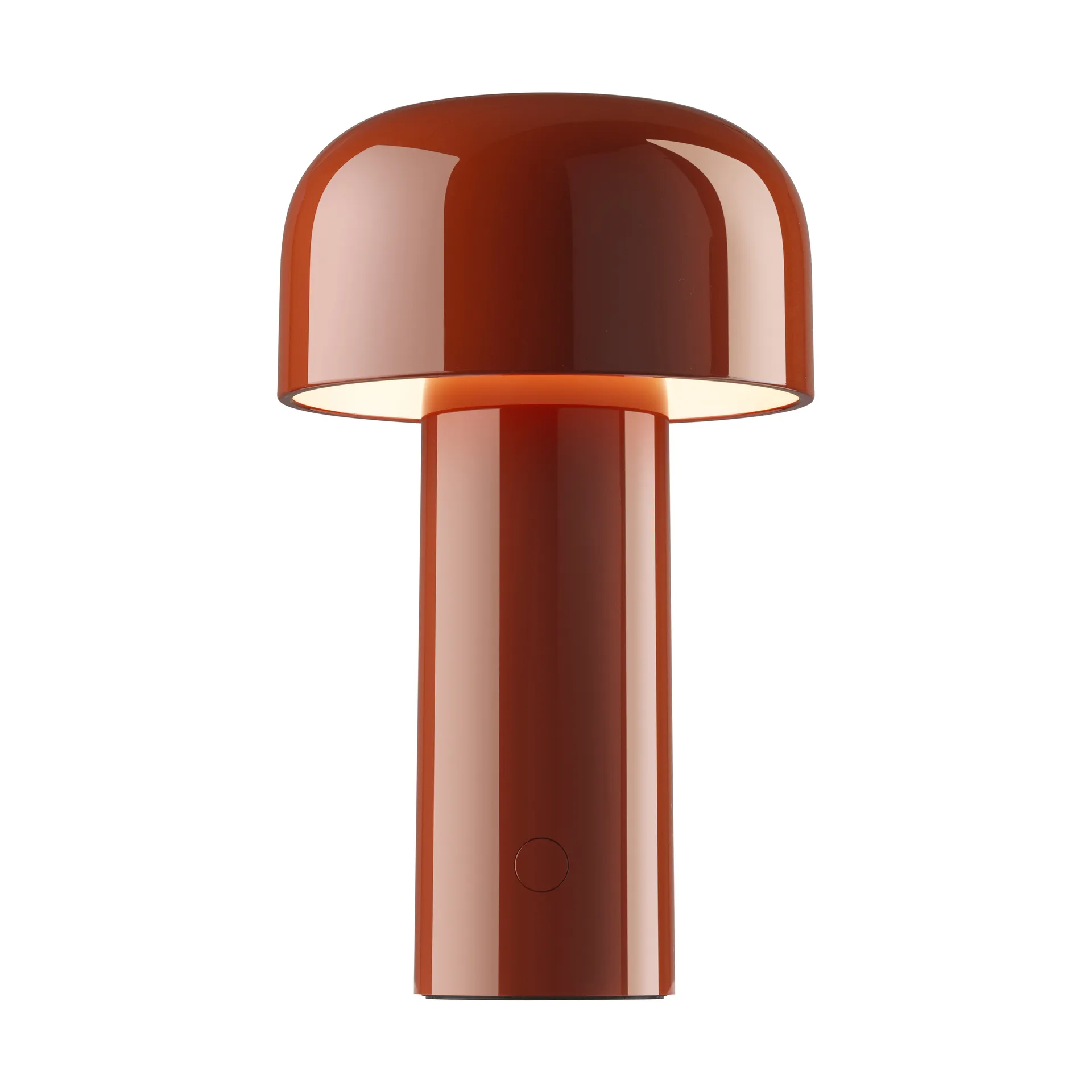 Bellhop bordlampe portabel, Brick red, IP54 (innendørs/utendørs) Flos