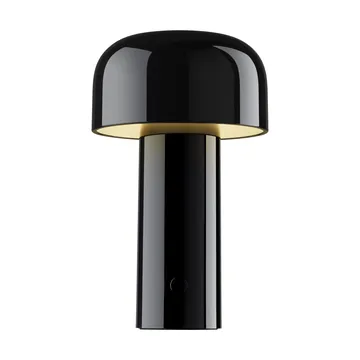 Bellhop bordlampe portabel - Glossy black , IP54 (innendørs/utendørs) - Flos