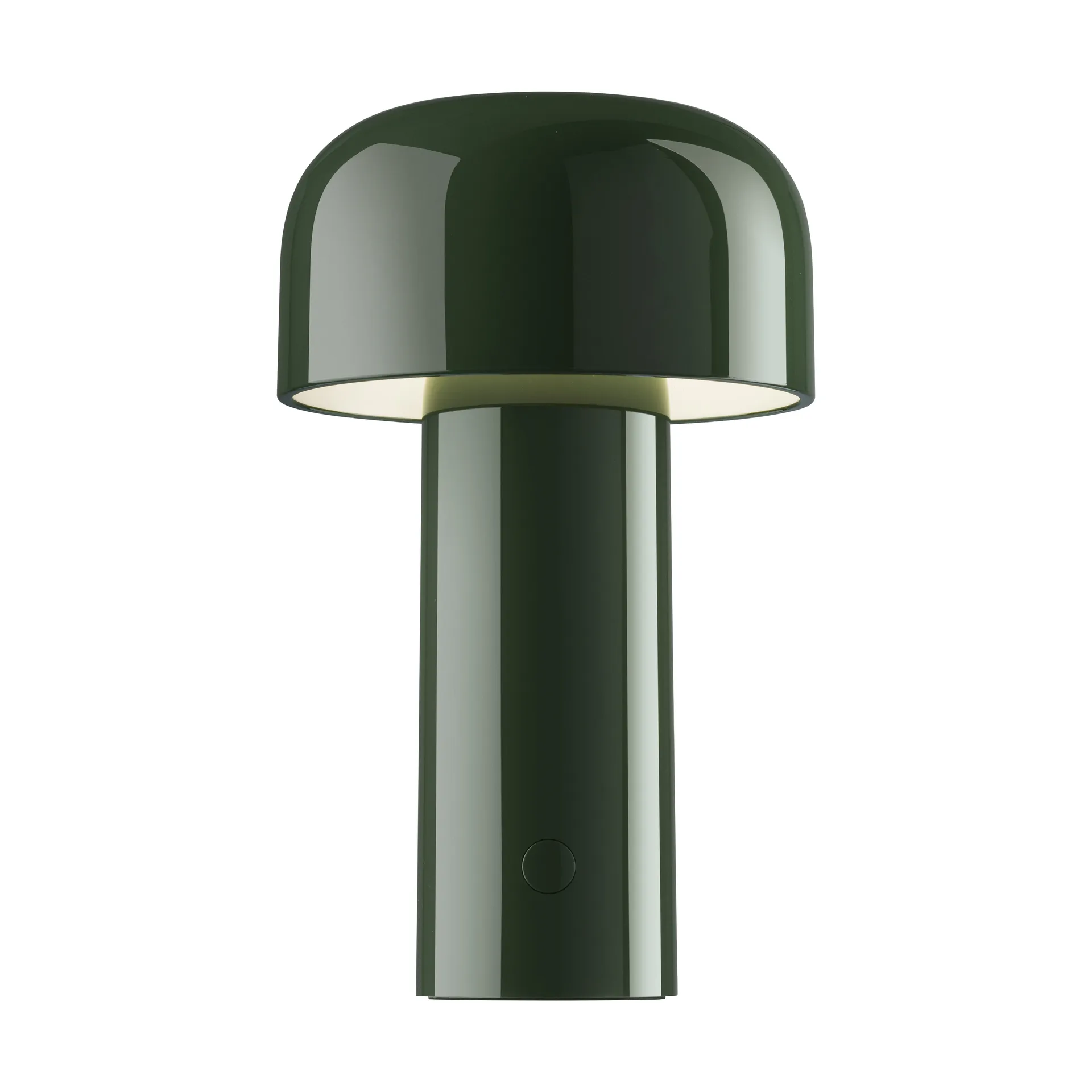 Bellhop bordlampe portabel, Glossy green, IP54 (innendørs/utendørs) Flos
