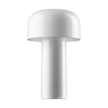 Bellhop bordlampe portabel - White, IP54 (innendørs/utendørs) - Flos