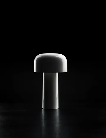 Bellhop bordlampe portabel - White, IP54 (innendørs/utendørs) - Flos