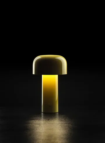 Bellhop bordlampe portabel - Yellow yellow, IP54 (innendørs/utendørs) - Flos