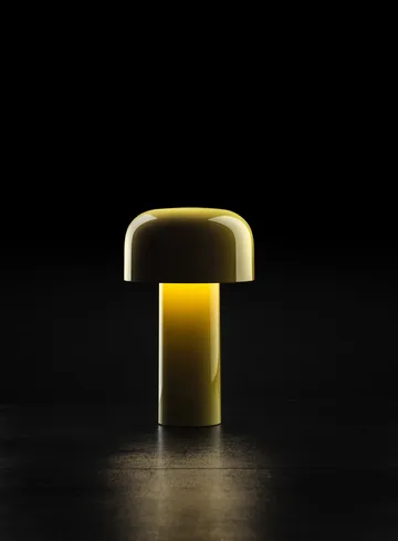 Bellhop bordlampe portabel - Yellow yellow, IP54 (innendørs/utendørs) - Flos