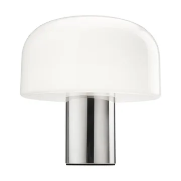 Bellhop Glass T bordlampe - Bright aluminum - Flos