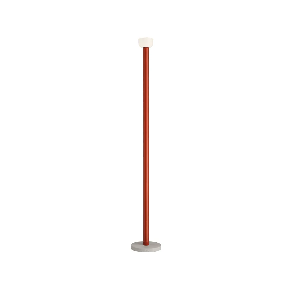 Bellhop gulvlampe, Brick red Flos