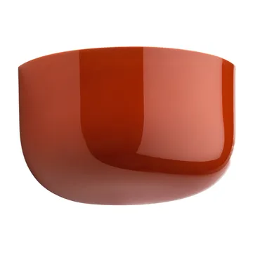 Bellhop Wall Up vegglampe - Mursteinsrød - Flos