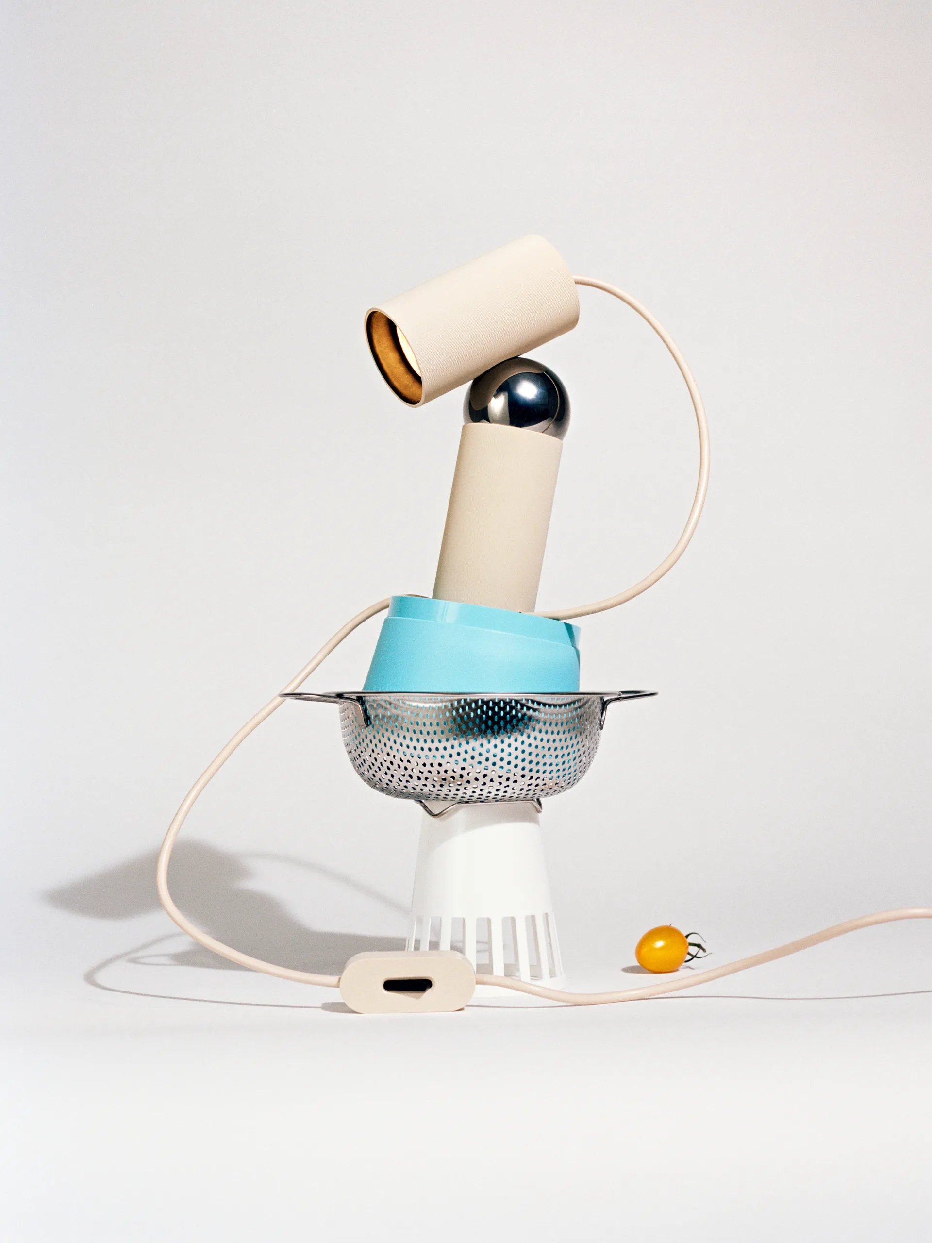 Bilboquet bordlampe, Linen Flos