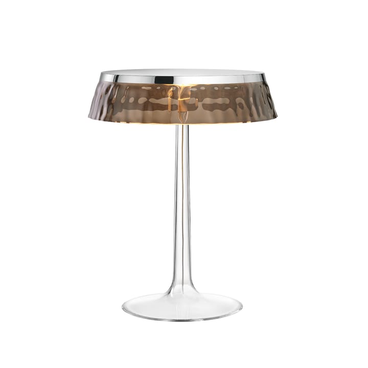 Bon Jour T bordlampe - Chrome-fumé skjerm - Flos
