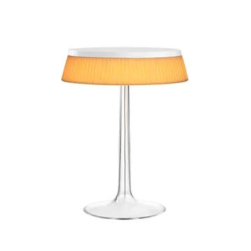 Bon Jour T bordlampe - White-soft stoff skjerm - Flos