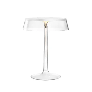 Bon Jour T bordlampe - White-transparent skjerm - Flos