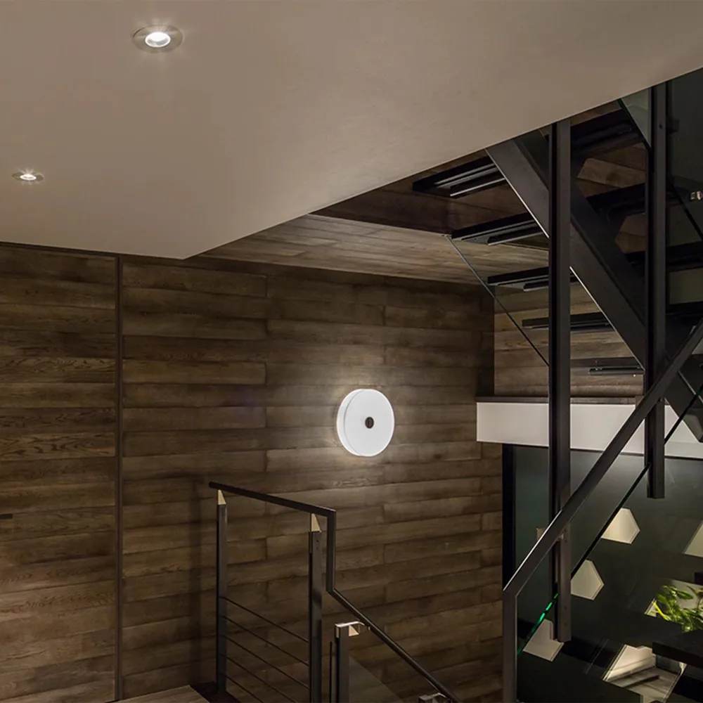 Button HL vegglampe, Hvit opalglass Flos