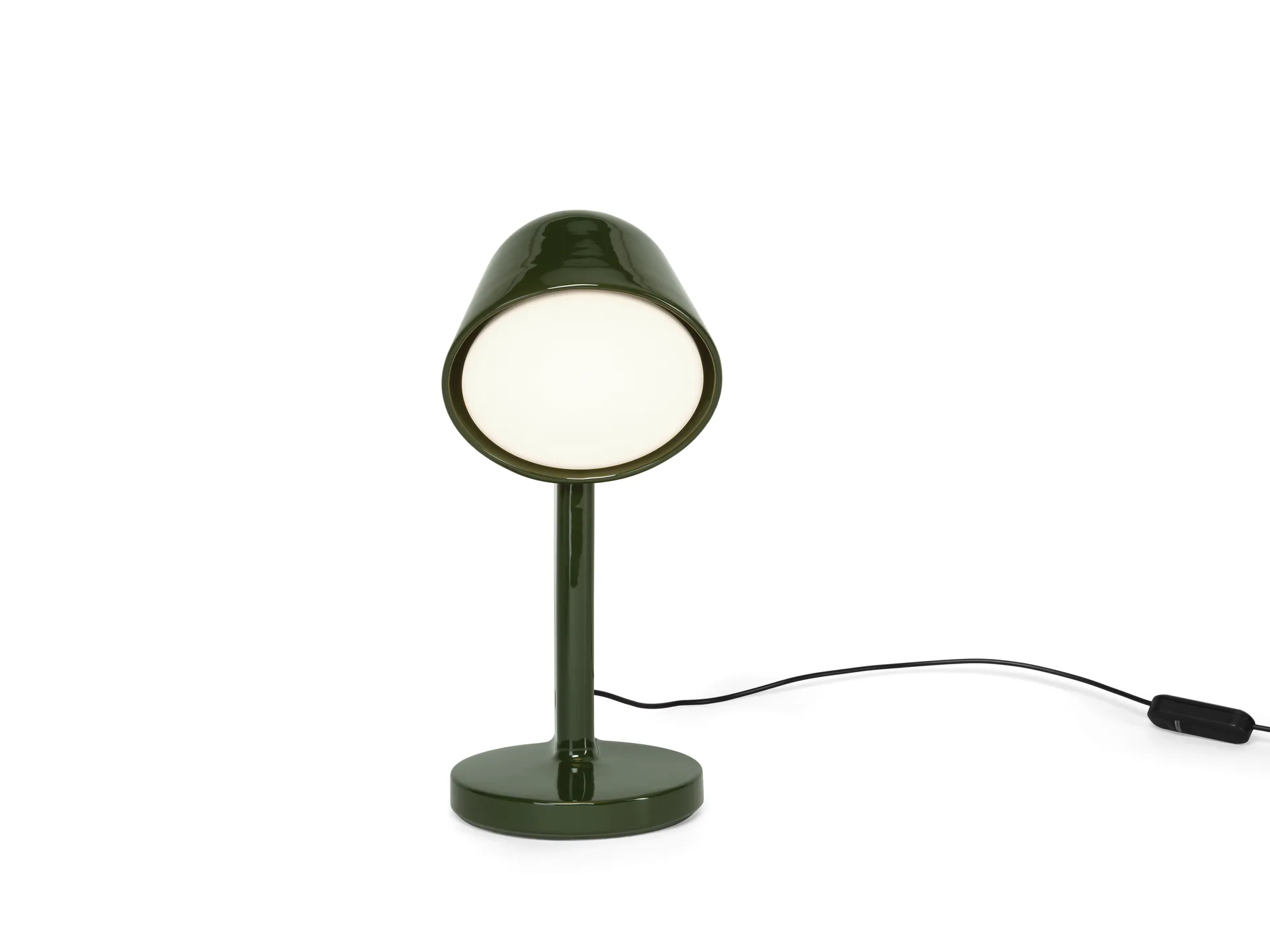 Céramique Down bordlampe, MoseGreen Flos