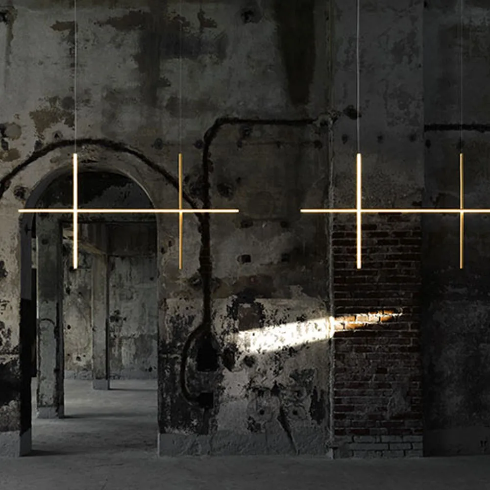 Coordinates S2 pendel, Messing Flos